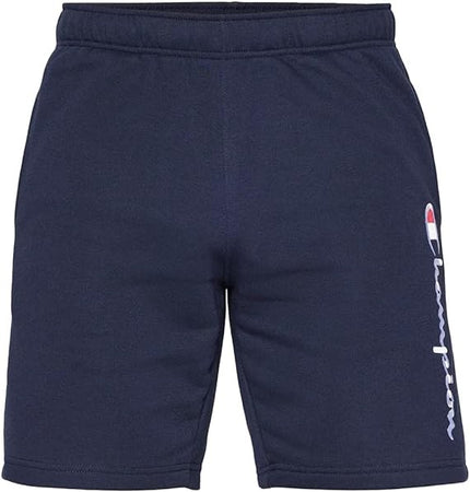 Champion Legacy Authentic Pants - Powerblend Terry Bermuda Pantaloncini, Blu Navy,  Uomo