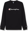 Champion Legacy Icons - Heavy Spring Terry Crewneck Felpa, Nero, Uomo
