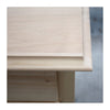 MOBILI 2G -  Cassettiera classica 4 cassetti legno grezzo 90x42x83 (525)