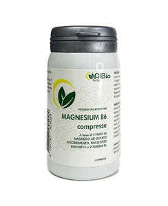 Magnesum B6 60 compresse 4 fonti di magnesio, carbonato, bisglicinato, ossido marino, citrato con vitamina b6
