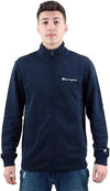 Champion Legacy Icons - Heavy Spring Terry Small Script Logo High-Neck Full-Zip Felpa, Blu Marino, Uomo