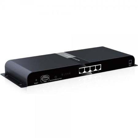 Extender Splitter 4 vie HDMI con IR su Cavo CAT6/6a/7 fino a 120m