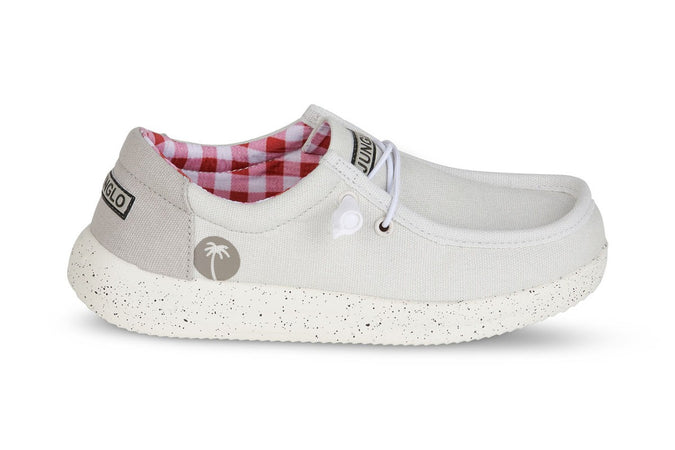 Junglo - Donna - Vegane - in Cotone Naturale Cream Picnic