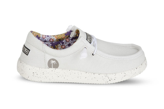 Junglo - Donna - Vegane - in Cotone Naturale Cream Flower