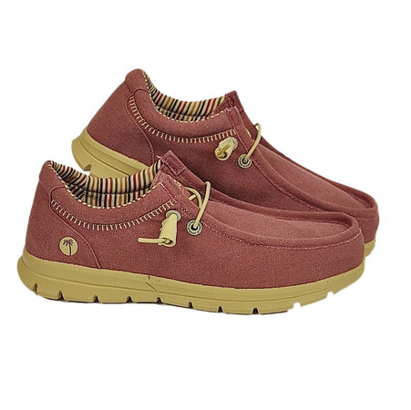 JUNGLO - Uomo-Donna - Vegan - in Cotone Naturale Pastel Madder