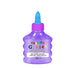 Carioca - Bottiglietta Colla Glitter Glue Neon - 88ml Viola