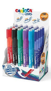 Carioca, Espositore penne Oops cancellabili, Confezione da 24, Multicolore