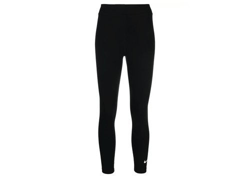 Nike W NSW NK CLSC HR 7/8 Tight LBR Leggings, Black/Sail