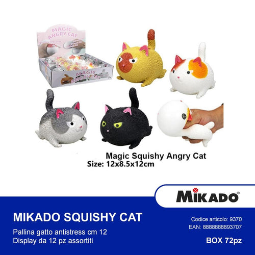 DISPLAY GATTO ANTISTRESS ANGRY CAT