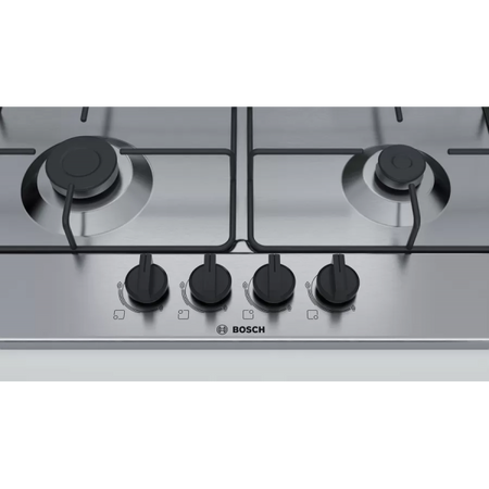 Bosch Piano Cottura Incasso Gas4 Zone 60cm Inox Pgp6b5b86