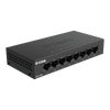 D-LINK SWITCH 8 PORTE GIGABIT ETHERNET METAL HOUSING UNMANAGED SWITCH