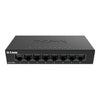 D-LINK SWITCH 8 PORTE GIGABIT ETHERNET METAL HOUSING UNMANAGED SWITCH