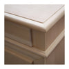 MOBILI 2G -  Cassettiera classica 5 cassetti legno grezzo 127x52x117 (3000)