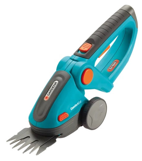 Forbici per Erba a Batteria ComfortCut Pratica e Maneggevole per Rifinire Bordi del Prato Gardena