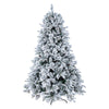 Albero di natale innevato con Pigne Arves in PP Effetto Aghi di Pino + PE Effetto Real Touch +Flock