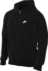 Nike Sportswear Club Fleece, Felpa con Cappuccio Uomo, Black/Black/(White)