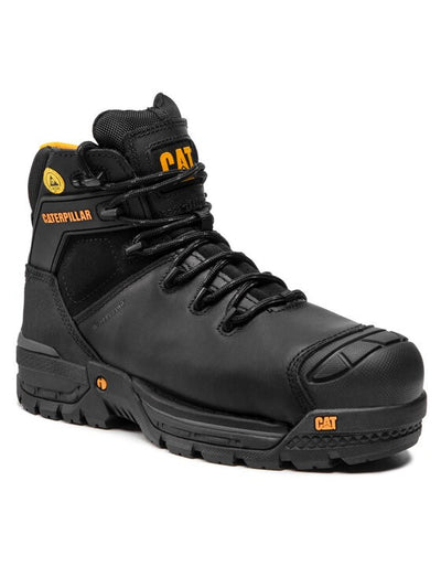 Cat Footwear Excavator LT CT S3 WP HRO Sra, Stivali per lavori industriali Uomo, Black