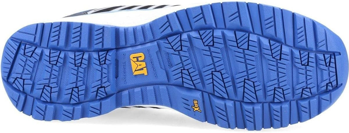 Cat Workwear Charge S3 - Scarpe da Lavoro Resistenti all'Acqua Nero-Blu