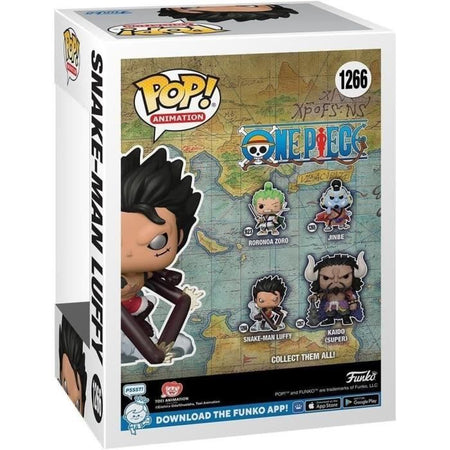 Figurina - FUNKO POP - One Piece Animation - Snake-Man Monkey D. Luffy - 1.266