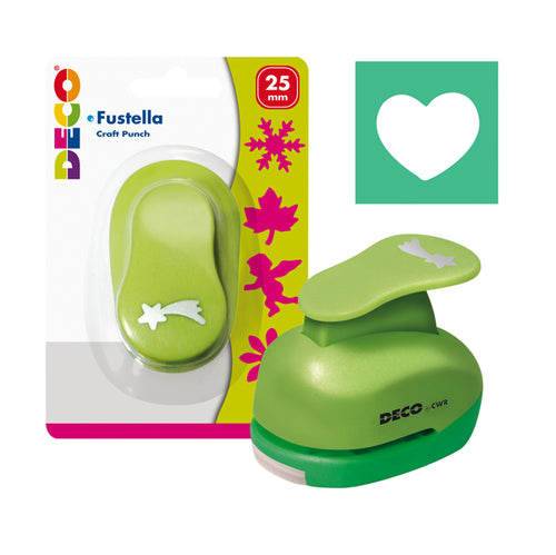 Fustella Con Motivo Cuore Dim. 25Mm Deco