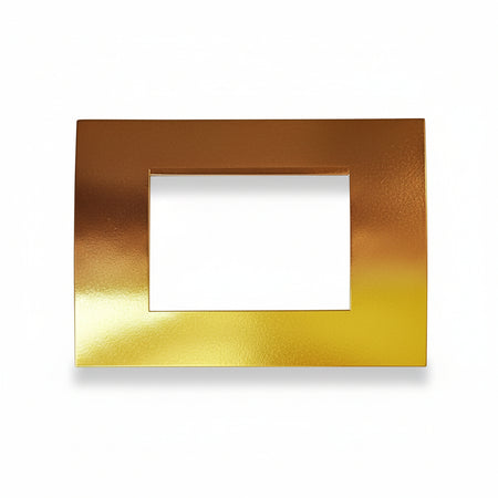 PLACCA ORO LUCIDO IN ABS PER SCATOLE RETTANGOLARI SERIE SOFT