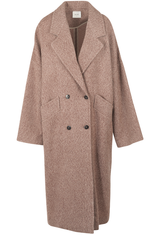 Alysi - Cappotto - 460735 - Beige/Marrone da donna