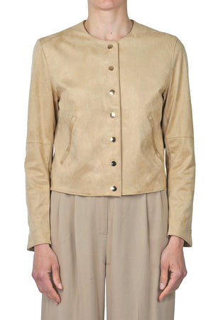 LA FEMME BLANCHE La Femme Blanche - Giubbotto - 451444 - Beige da donna