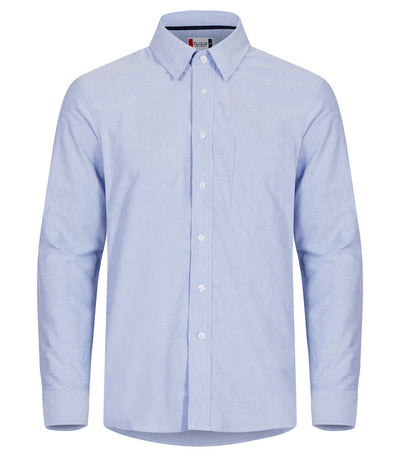 Camicia Oxford Azzurro Manica Lunga Camicia Button Down