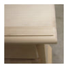 MOBILI 2G -  Comodino classico 1 cassetto 1 porta legno grezzo 50x38x65 (463)