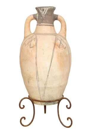 Biscottini Base Portavasi Biscottini Ferro Forgiato a Mano Robustissimo 38x38x20 Interno