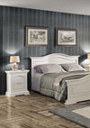 MOBILI 2G -  Comodino classico 3 cassetti legno grezzo 60x37x71 (496)