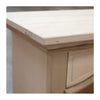 MOBILI 2G -  Comodino classico 3 cassetti legno grezzo 60x37x71 (496)