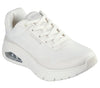 Skechers Uno Stand On Air, Sneaker Donna, White Durabuck