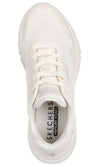 Skechers Uno Stand On Air, Sneaker Donna, White Durabuck