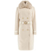 Guess cappotto doppio petto beige chiaro Amelia W4BL46 WGKI2 G1M5 Giubbini Guess