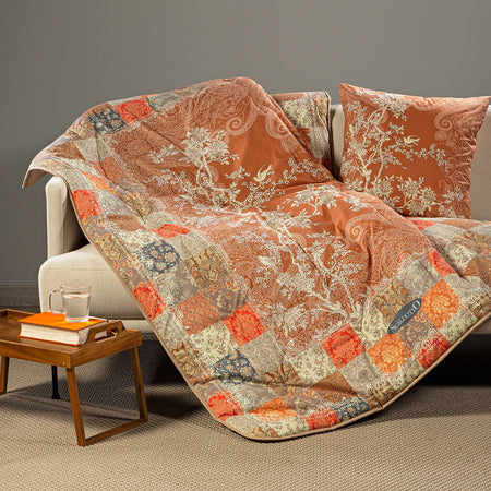 Scaldotto Berry Caleffi ! in Cotone Pettinato Calore Avvolgente, Design Fruttato e Comfort Irresistibile