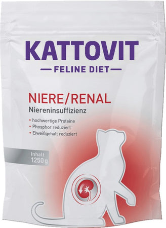 Kattovit Feline Diet Renal Croccantini per Gatti Adulti 1,25kg