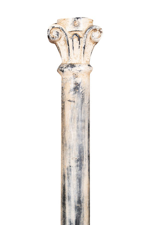 Biscottini Colonna in ghisa finitura anticata