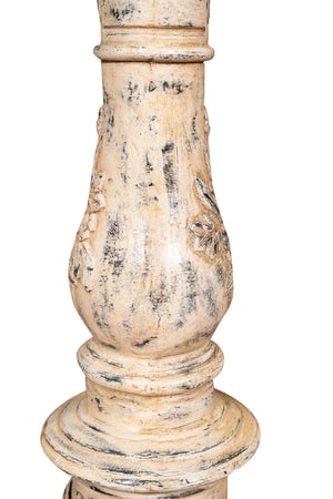 Biscottini Colonna in ghisa finitura anticata