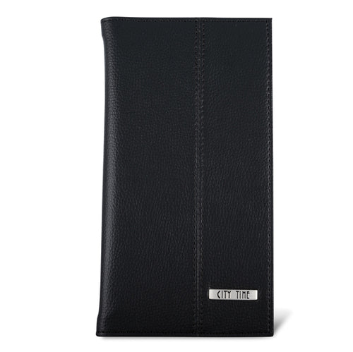 Portabiglietti Da Visita Professional 12,5X23,5Cm Nero City Time