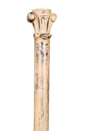 Biscottini Colonna in ghisa finitura anticata