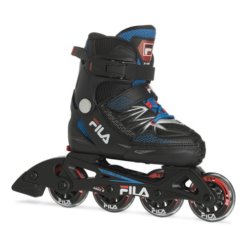 Fila Pattini in Linea X-ONE BLACK/BLUE/RED