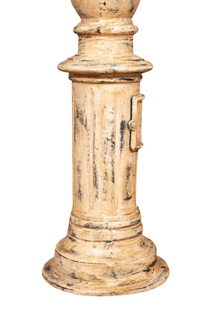 Biscottini Biscottini Colonna Ghisa Anticata Decorativa Robusta Stabile 35x300 Peso 270