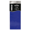 Busta 5 Fogli Carta Velina 20Gr 50X76Cm Blu Deco