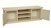 MOBILI 2G - Porta tv 2 ante legno shabby avorio decori 160x46x56
