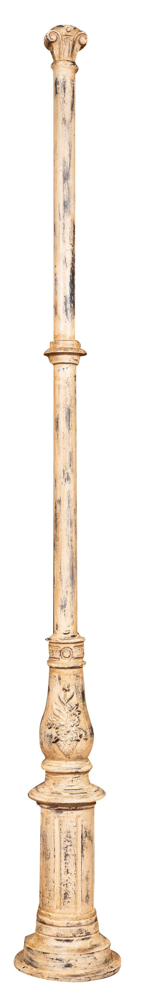 Biscottini Biscottini Colonna Ghisa Anticata Decorativa Robusta Stabile 35x300 Peso 270