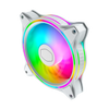 COOLER MASTER DISSIPATORE MASTERFAN MF120 HALO 3IN1 WHITE EDITION 120X120X25 VENTOLA CABINET - COOLE