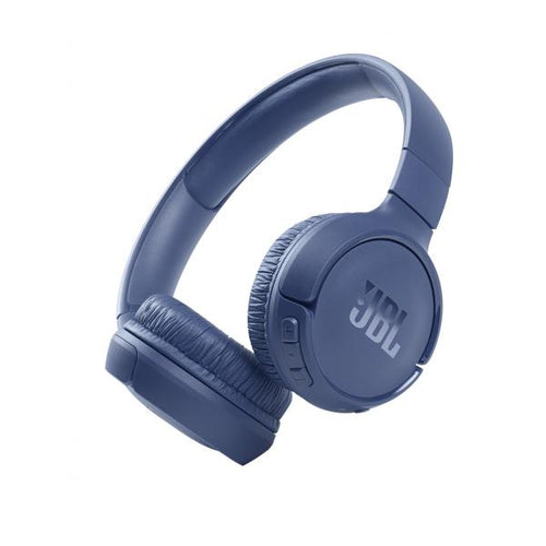 CUFFIE SUPRA-AURALI BLUETOOTH 5.0 BLU