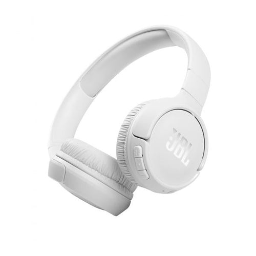 Cuffie Jbl TUNE 510BT - Wireless Sovraurali con funzione Multipoint e Ricarica Veloce - Colore Bianco
