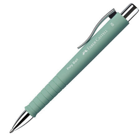 Penna A Sfera 0,7Mm Poly Ball Fusto Verde Menta Faber Castell
